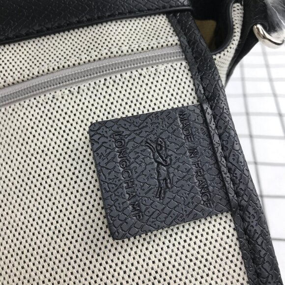 NWT Longchamp Essential Toile Bucket Bag - Picture 9 of 11